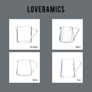 Loveramics Brewers – 500ml Glass Jug Servers