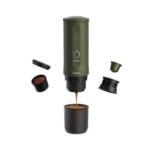 OutIn Nano Portable Espresso Machine – Forest Green