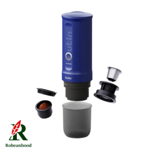 OutIn Nano Portable Espresso Machine Set (Ocean Blue)